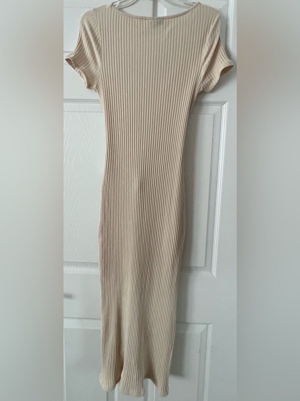 Top Shop Ribbed Dress - Picture 4 of 5